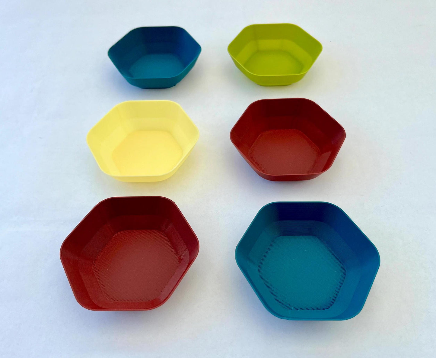 Hexagonal Stackable Token Trays