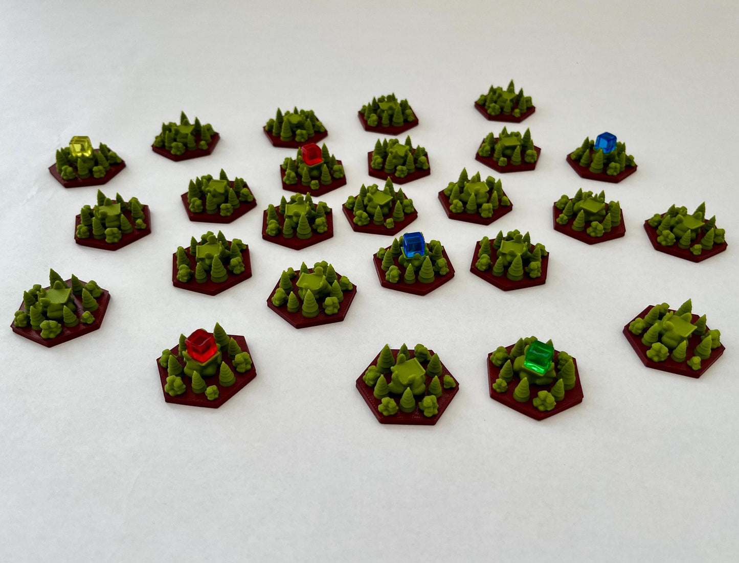 Terraforming Mars Forest Tiles