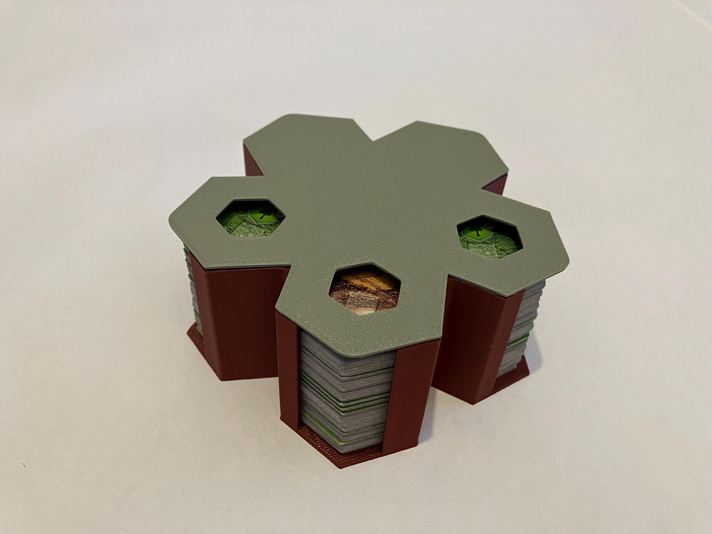 Terraforming Mars Tile and Cube Holder