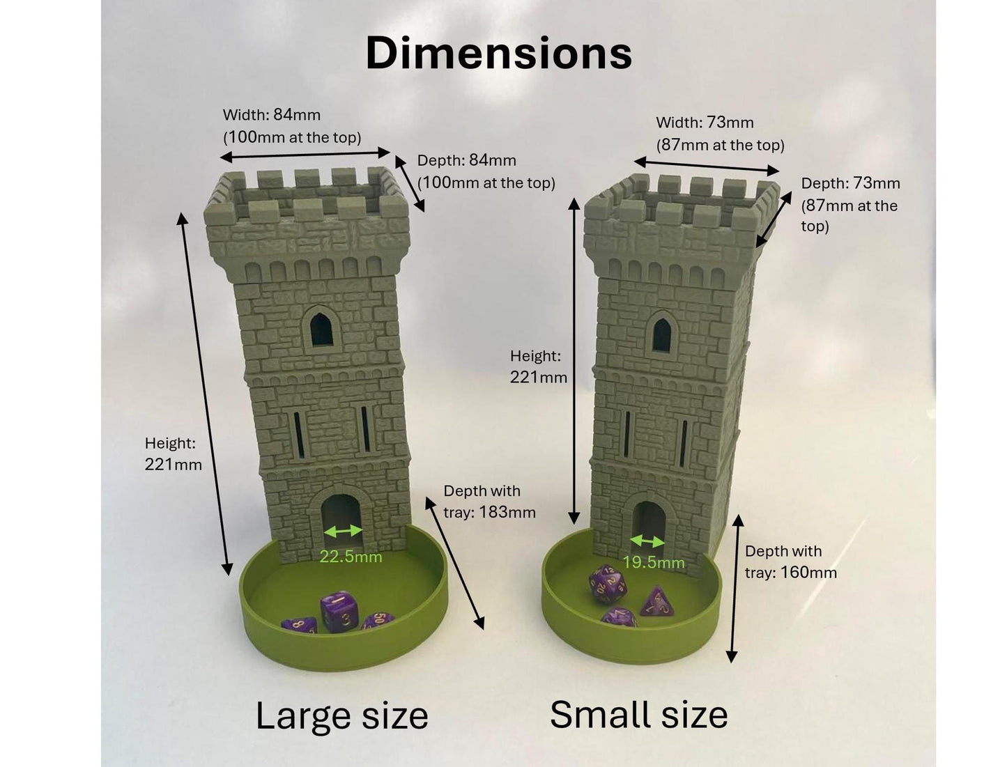 Castle Dice Tower
