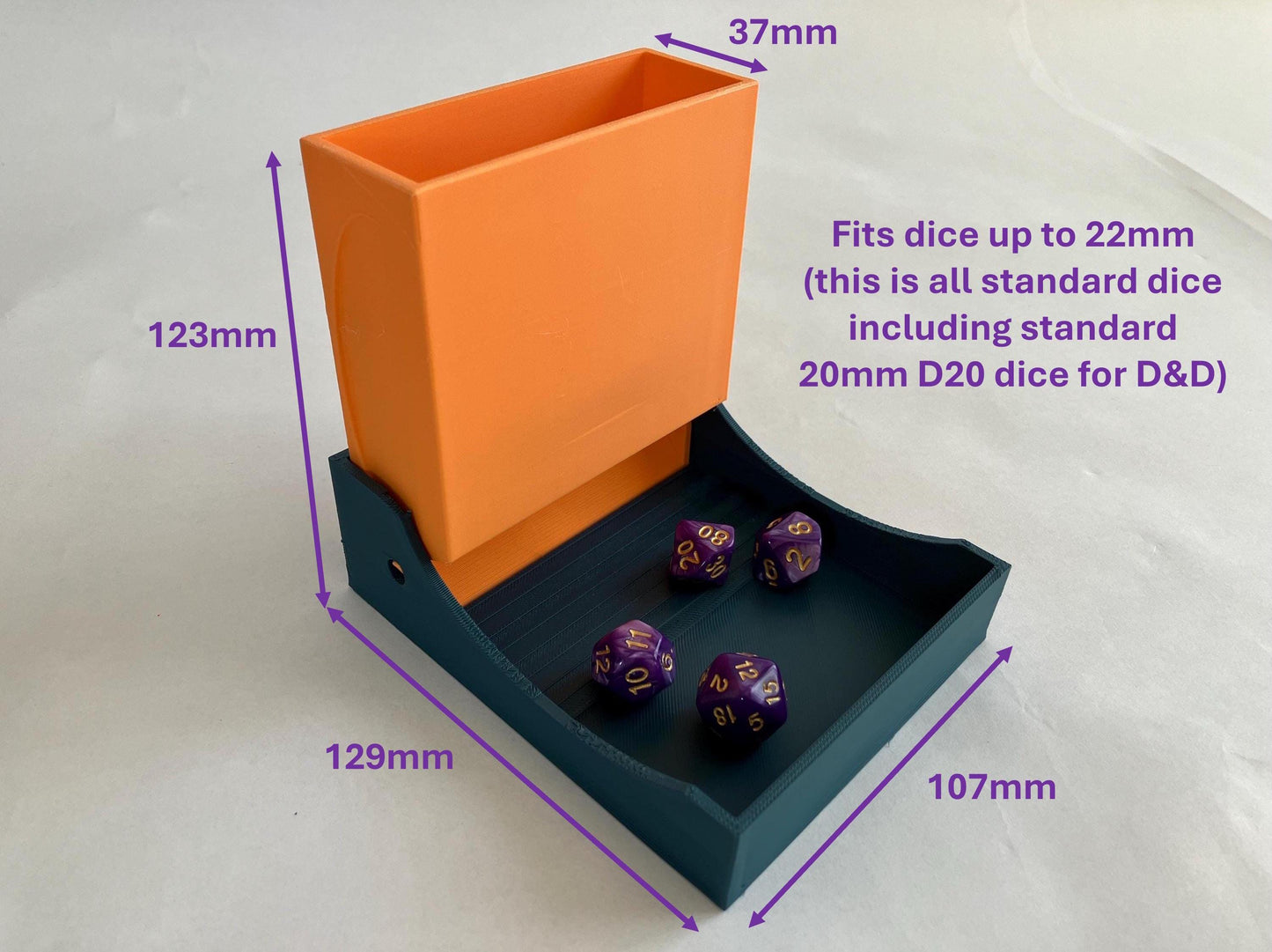 Folding Dice Tower