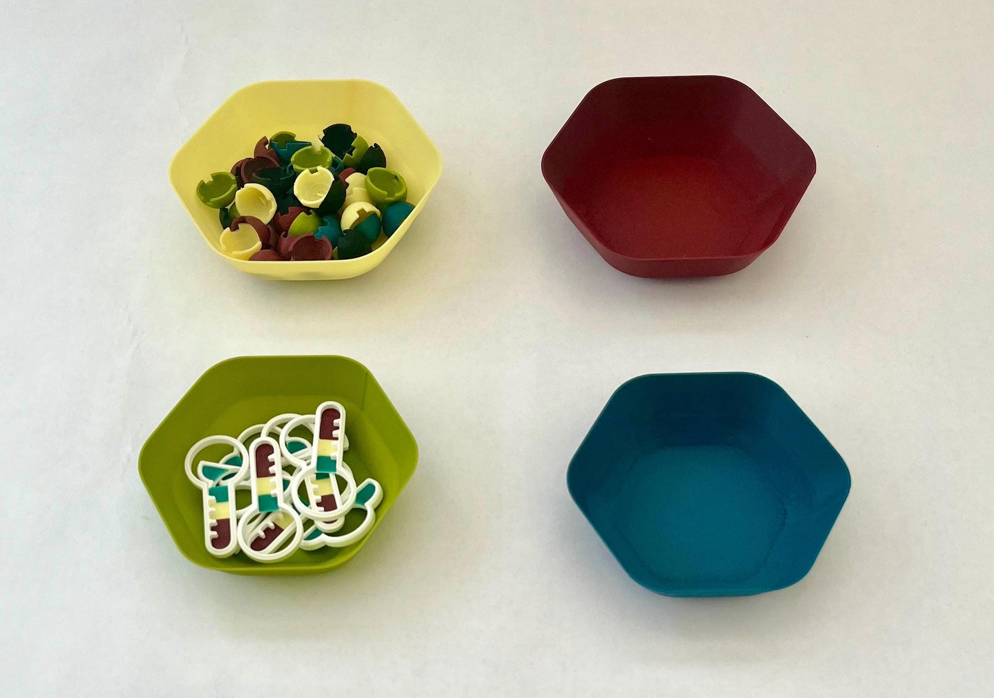 Hexagonal Stackable Token Trays