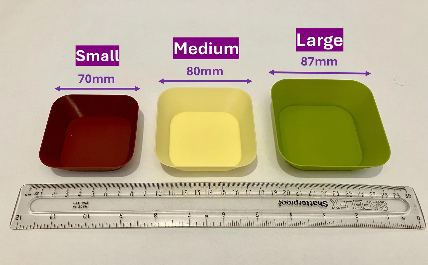 Square Stackable Trays