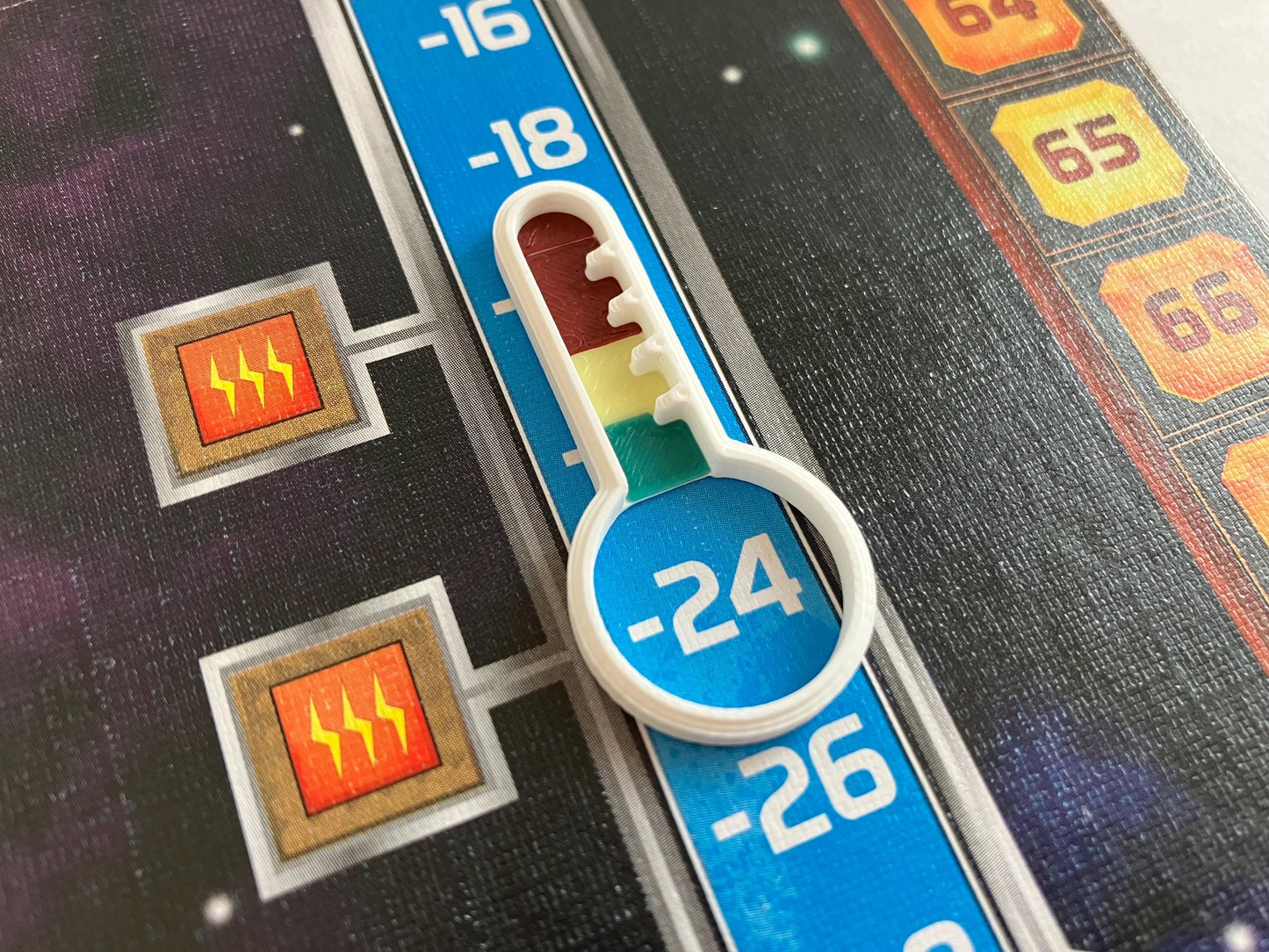 Terraforming Mars Oxygen and Temperature Markers