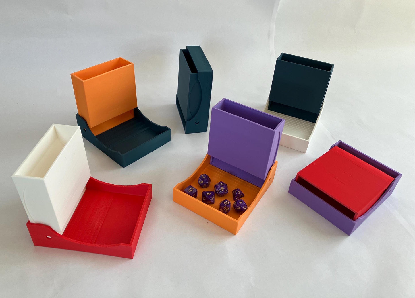 Folding Dice Tower