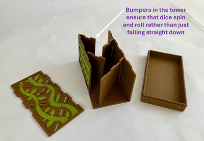 Flat-Pack Dice Tower