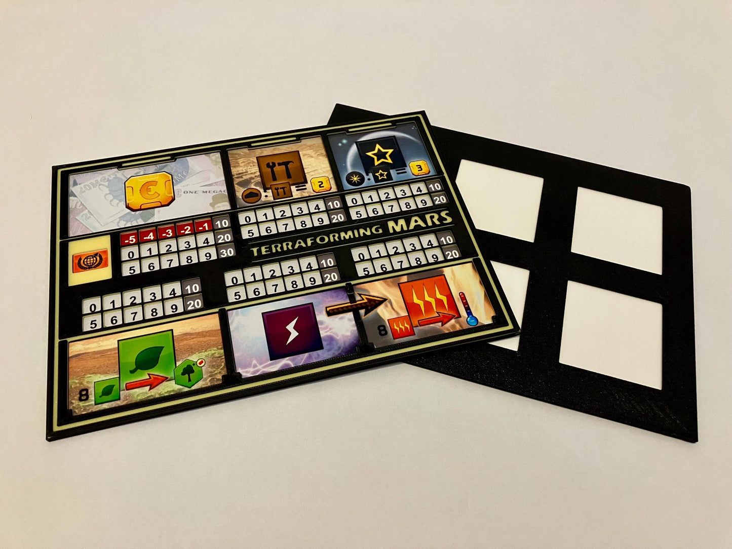 Terraforming Mars 3D Player Boards - Dark Style