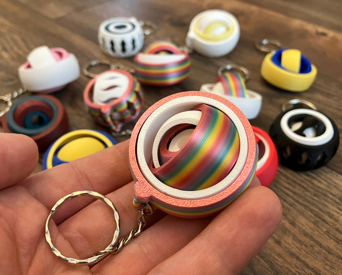 Gysroscope Fidget Keyring