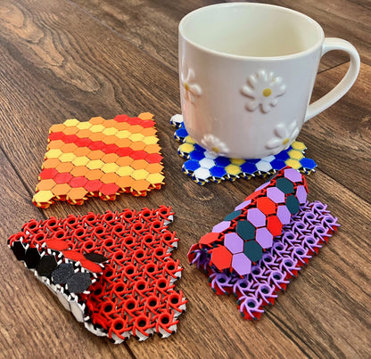 Flexible Fidget Coaster