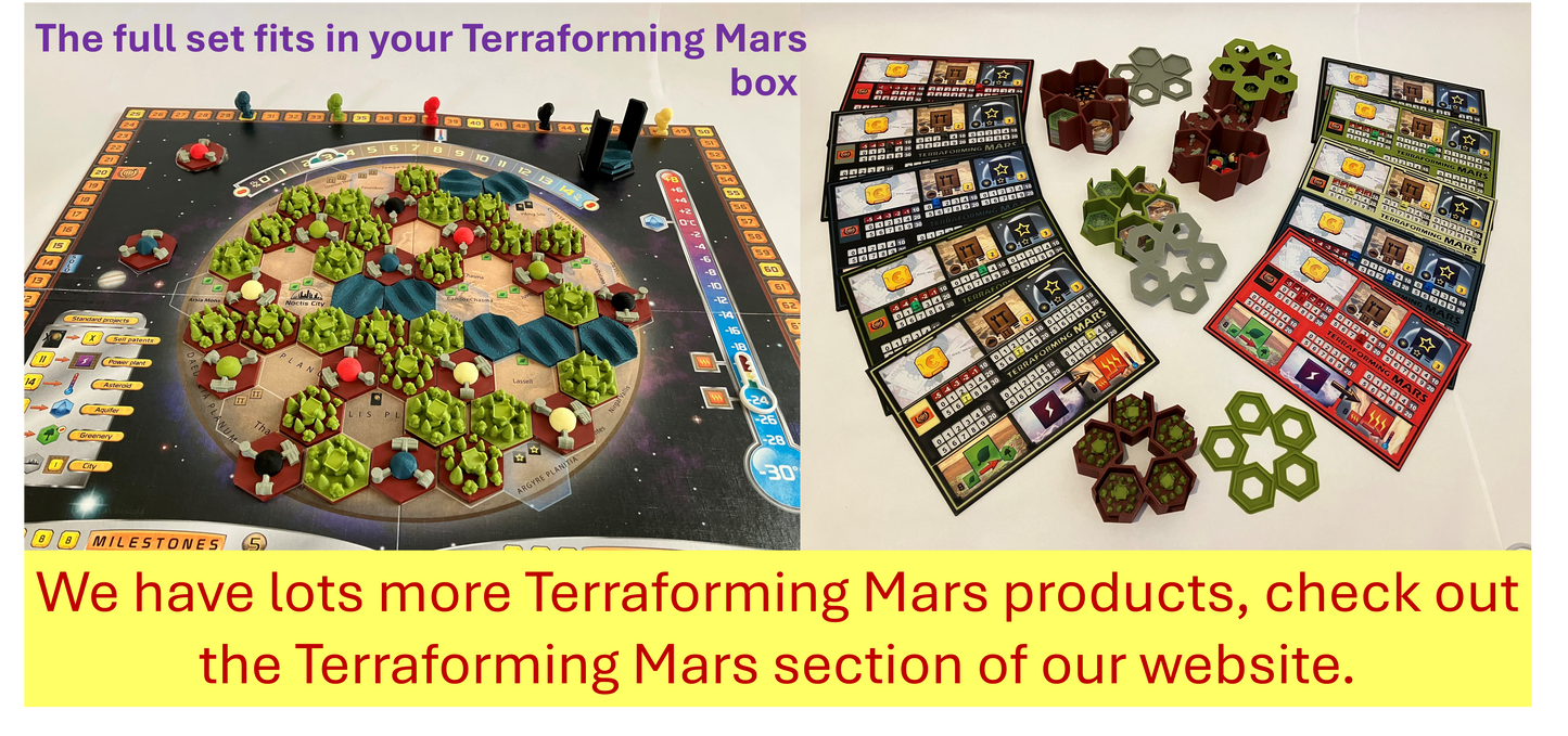 Terraforming Mars Forest Tiles