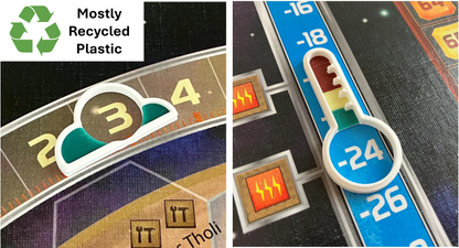 Terraforming Mars Oxygen and Temperature Markers