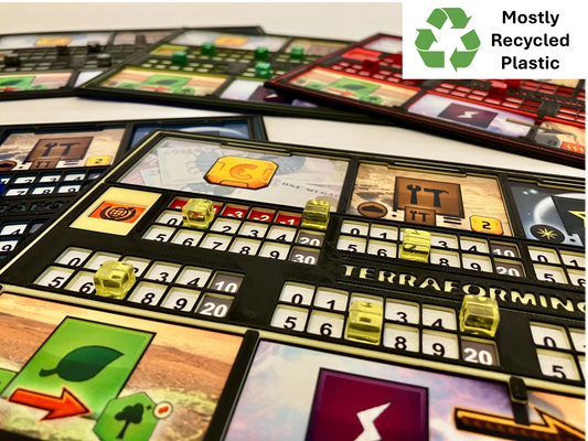 Terraforming Mars 3D Player Boards - Dark Style