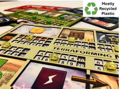 Terraforming Mars 3D Player Boards - Light style