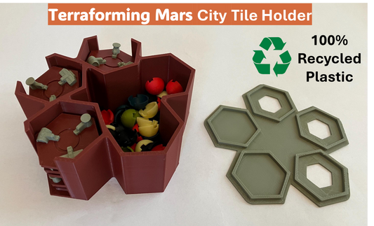Terraforming Mars 3D City Tile Holder
