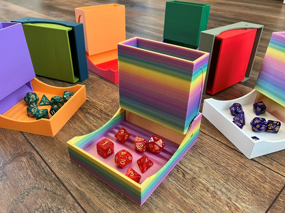 Folding Dice Tower