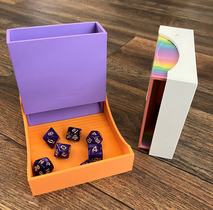 Folding Dice Tower