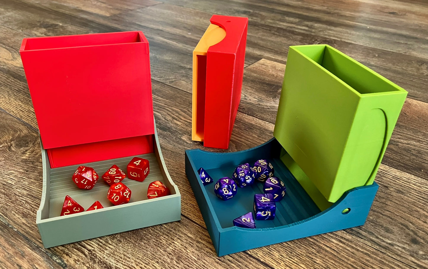 Folding Dice Tower
