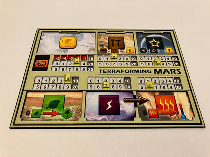 Terraforming Mars 3D Player Boards - Light style