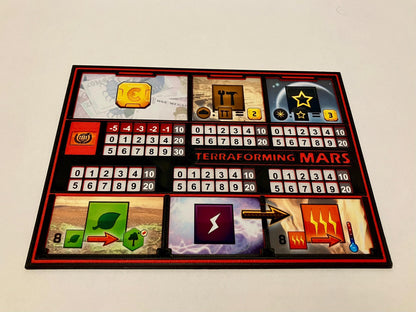 Terraforming Mars 3D Player Boards - Dark Style