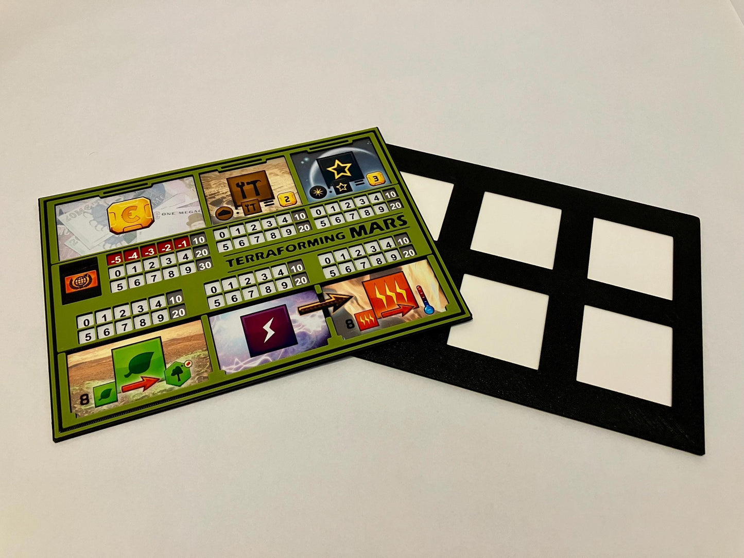 Terraforming Mars 3D Player Boards - Light style