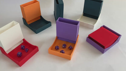 Folding Dice Tower