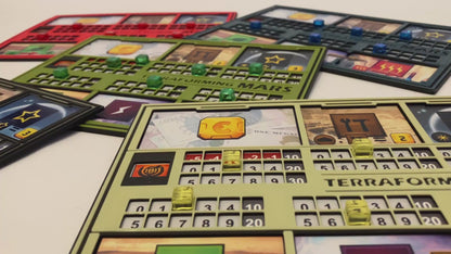 Terraforming Mars 3D Player Boards - Light style