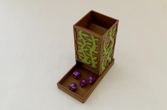 Flat-Pack Dice Tower